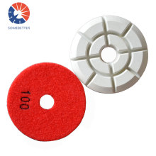 4" Dry Wet Granite Diamond Polishing Pads for Angle Grinder